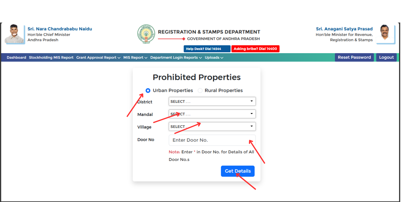 IGRS AP Prohibited Properties